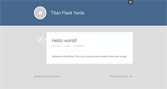 Desktop Screenshot of fleetyard.net